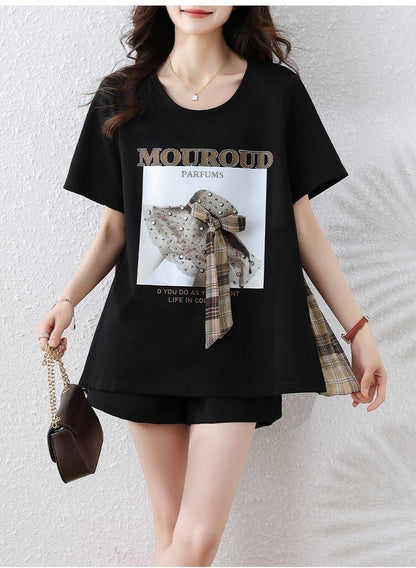 大好評 絶対流行 売れ筋 早い者勝ち カジュアル 2色選択 Tシャツ<F-11248>