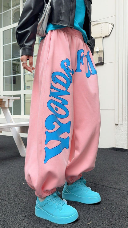 デザイン オシャレ 切り替え 4色 スウェット パンツ F-12210
