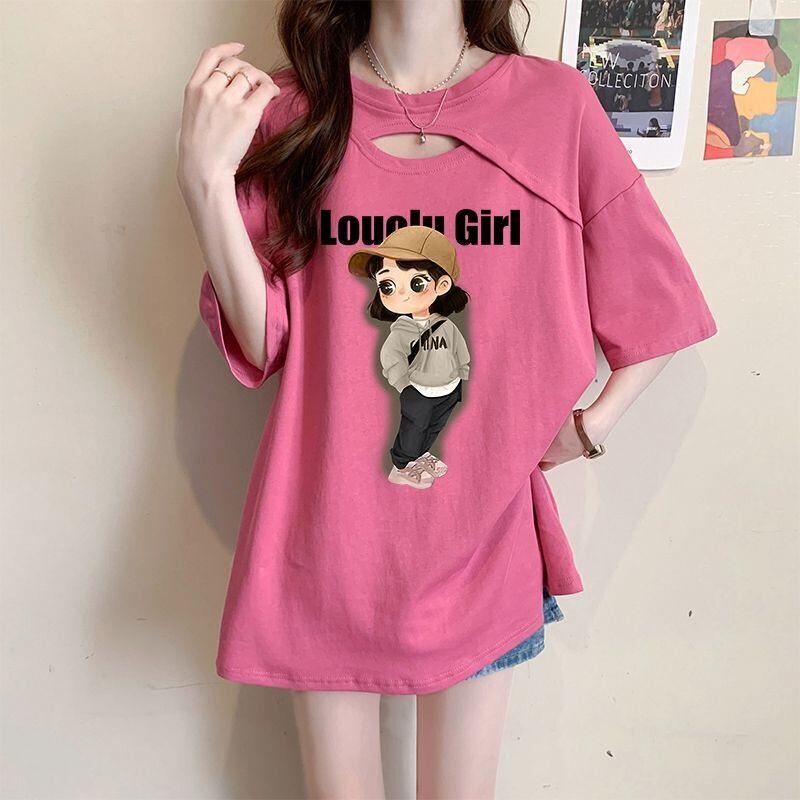 大人可愛い カジュアル キュート 全3色 半袖Tシャツ カットソー ＜F-8602＞