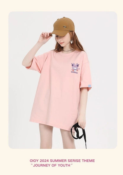 大人可愛い ゆったり カジュアル 大人気 半袖 Tシャツ F-13313