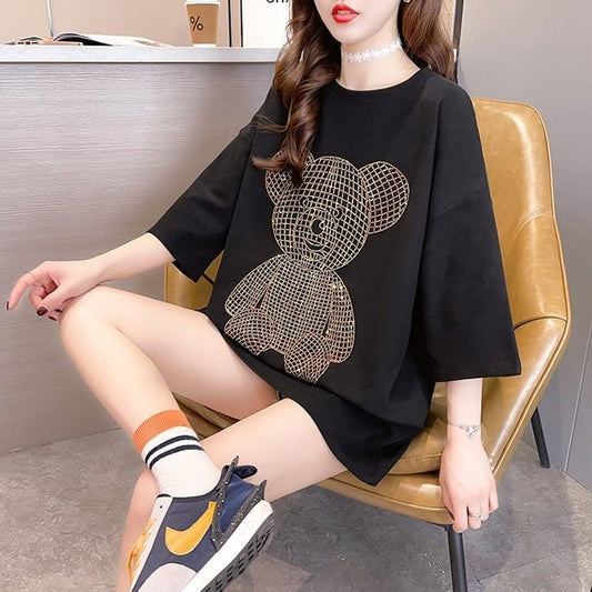 今季大好評   美感いっぱい Tシャツ カットソー＜F-3503＞