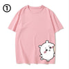 男女兼用 シンプル 着心地良い ゆったり Tシャツ F-13201