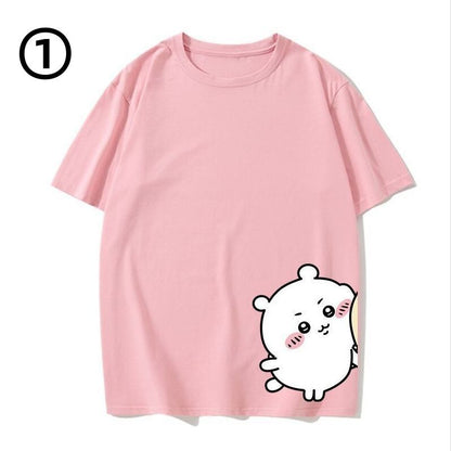 男女兼用 シンプル 着心地良い ゆったり Tシャツ F-13201