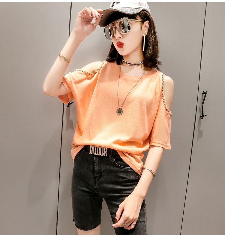 絶対欲しい 好感度UP 海外トレンド カジュアル 全3色 半袖 Tシャツ ＜F-11939＞