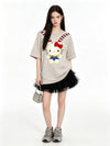 人気トレンド カジュアル プリント Tシャツ F-13441