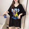 ファッション ゆったり プリント 全4色 半袖 Tシャツ＜F-11518＞