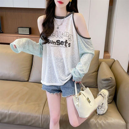 大人気 ラウンドネック スウィート 長袖 Tシャツ ＜F-8629＞