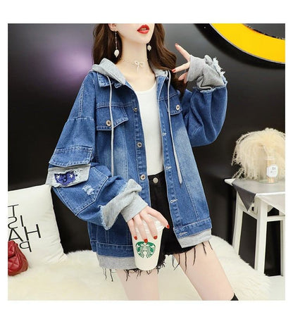 主役級   ファッション デニムジャケット<F-6072>
