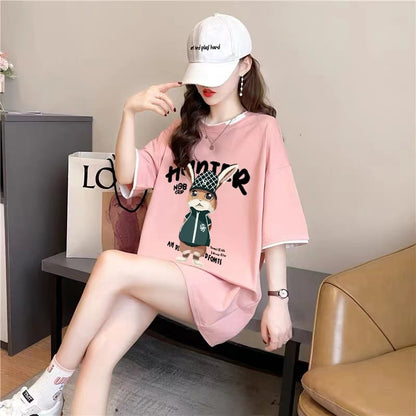 絶対欲しい プリント全4色 着心地抜群 Tシャツ カットソー＜F-8701＞