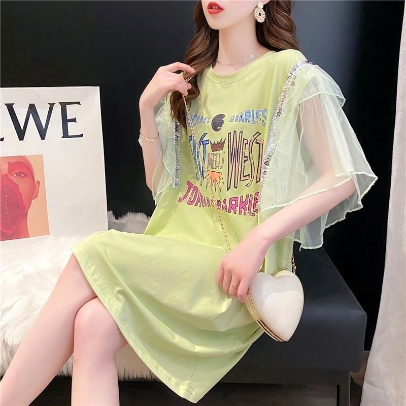 ルーズメッシュ超熱気半袖Tシャツ<F-3040>