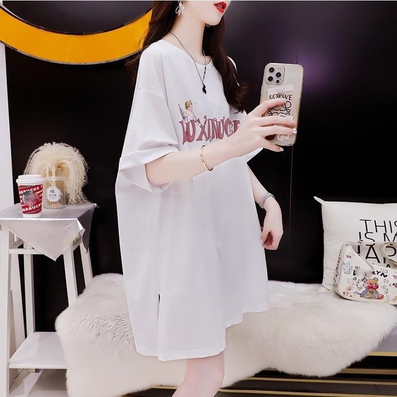 スタイリッシュ   一目惚れ Tシャツ カットソー＜F-3654＞