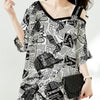 カジュアル   お洒落 Tシャツ カットソー＜F-3143＞