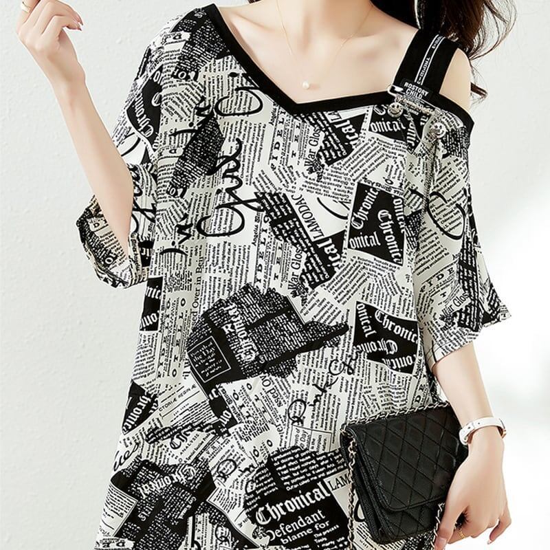 カジュアル   お洒落 Tシャツ カットソー＜F-3143＞