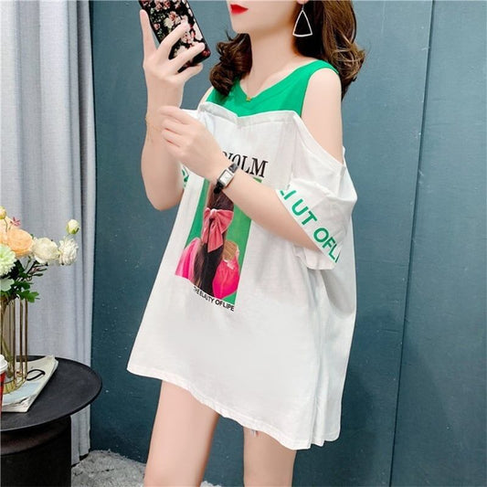 今季大好評   美感いっぱい Tシャツ カットソー＜F-3203＞
