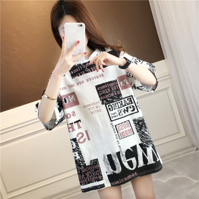 カジュアル   オシャレ度満点 Tシャツ カットソー＜F-2947＞