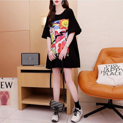 スタイリッシュ   一目惚れ Tシャツ カットソー＜F-3531＞
