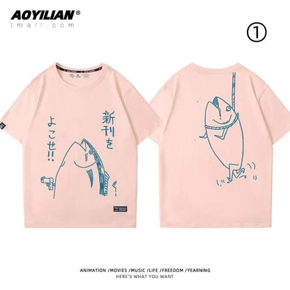 着回し力抜群 おすすめ シンプル プリントロゴ 半袖 Tシャツ-A2632