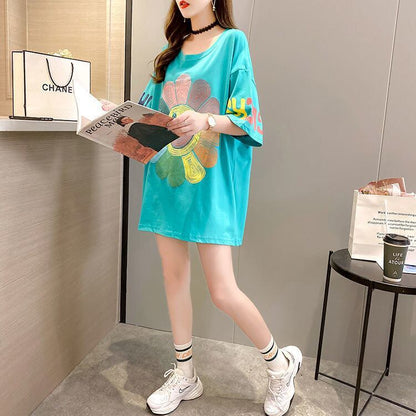 【人気急上昇中！】大人可愛い定番シンプル 好感度UP 海外トレンド カジュアル 全3色 半袖 Tシャツ ＜F-11285＞