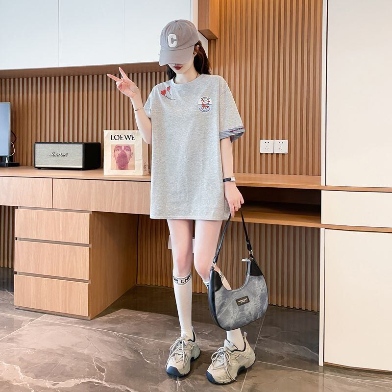 着回し力抜群 好感度UP 海外トレンド カジュアル 全3色 半袖 Tシャツ ＜F-11668＞
