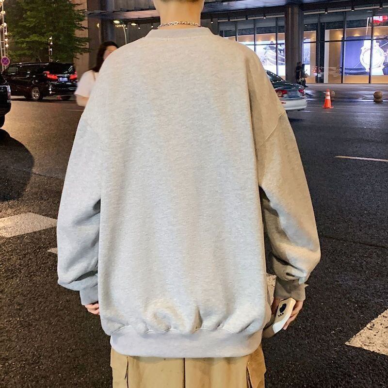 【裏起毛】超人気ビッグロゴ   ゆったりスウェット全3色
