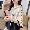 高級感 帽子付き 半袖 Tシャツ スウェット ＜F-8640＞
