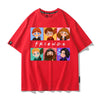 男女兼用 シンプル カジュアル 半袖 Tシャツ F-13397