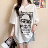話題沸騰中 レース アバンギャルド 切り替え ホットダイヤモンド 3色選択 半袖Tシャツ＜F-8547＞
