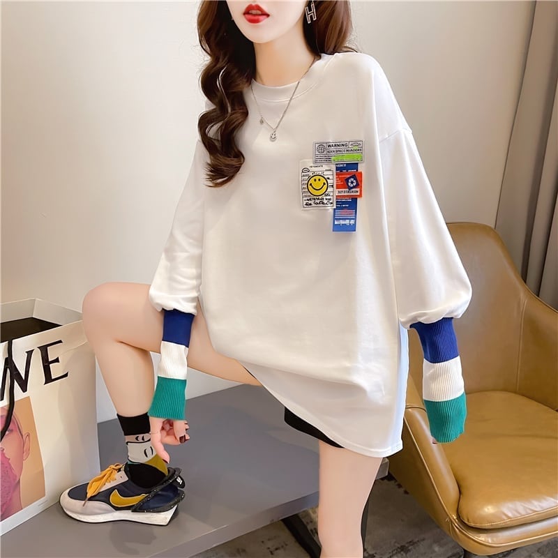 個性的なデザイン   好感度満載 Tシャツ カットソー＜F-3665＞