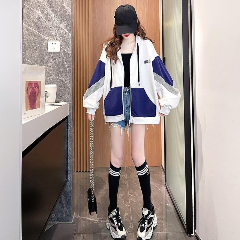 合わせやすい   お洒落 スウェット パーカー＜F-3718＞