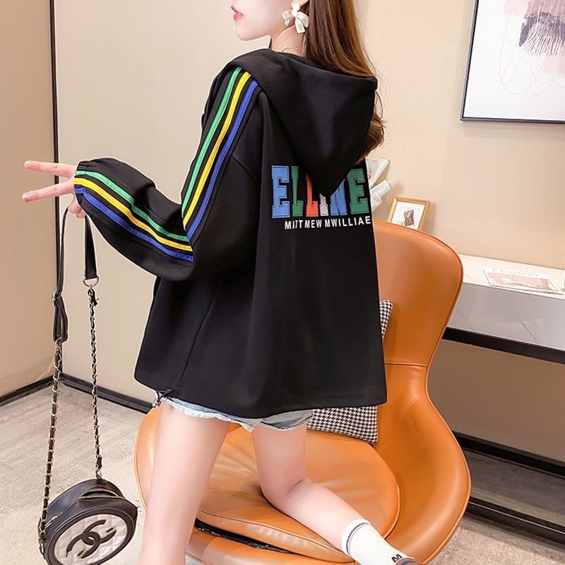 知的で品の良い   一目惚れ スウェット パーカー＜F-2692＞
