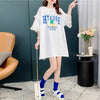 話題沸騰中 ビッグロゴ プリント ゆったり 半袖Tシャツ 全3色＜F-8252＞
