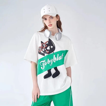 絶対欲しい 絶対流行 今季マストバイ 早い者勝ち カジュアル 2色選択 Tシャツ<F-11658>