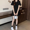 今季マストバイ デザイン性抜群 美人度アップ 2色選択可 セットアップ<F-11548>