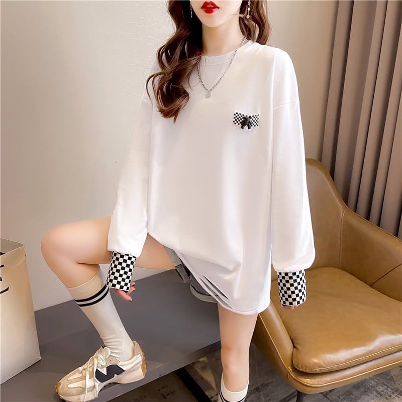 スタイリッシュ   一目惚れ Tシャツ カットソー＜F-3675＞
