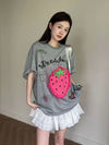 売れ筋 美人度アップ 大好評 好感度UP カジュアル 全4色 半袖 Tシャツ ＜F-11287＞