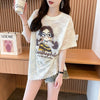 着回し力抜群 早い者勝ち 絶対流行 カジュアル 2色選択 Tシャツ<F-11579>