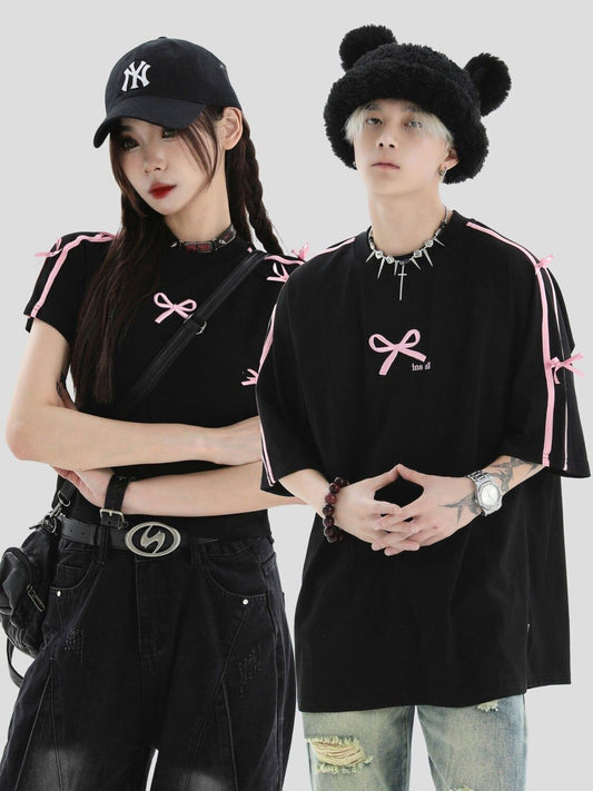 話題沸騰中 着回し力抜群 人気上昇中 カジュアル 全4色 カップル 半袖TシャツF-9164
