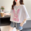 デザイン感   チャーミング Tシャツ カットソー＜F-3425＞