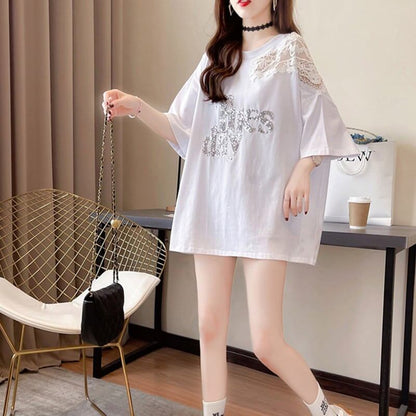 清純甘くて女子力UP   一目惚れ Tシャツ カットソー＜F-2950＞