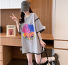 売り切れ必至 ファッション 着心地抜群 プリント 半袖 Tシャツ＜F-8336＞