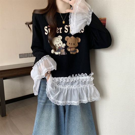 絶対欲しい 気いっぱい 元主役級 好感度UP 全2色 スウェットF-10781