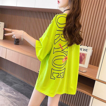 スウィート 好感度UP 海外トレンド カジュアル 全3色 半袖 Tシャツ ＜F-11673＞