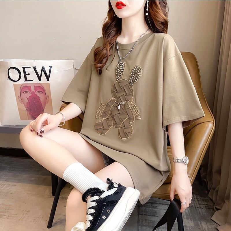 好感度満載   美感いっぱい Tシャツ カットソー＜F-3525＞