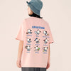 合わせやすい  着心地良い デザイン性抜群 全5色 半袖 Tシャツ F-13158
