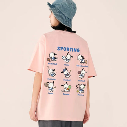合わせやすい  着心地良い デザイン性抜群 全5色 半袖 Tシャツ F-13158