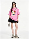 人気トレンド カジュアル プリント Tシャツ F-13441