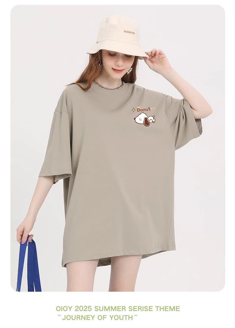 合わせやすい シンプル 大人気 半袖 Tシャツ F-13355
