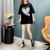 スタイリッシュ   一目惚れ Tシャツ カットソー＜F-3579＞