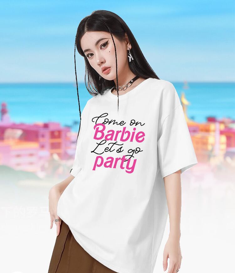 絶対流行 カジュアル 早い者勝ち ルーズ プリント全3色 2種選択可 男女兼用 半袖TシャツF-9030
