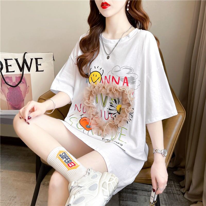話題沸騰中 高級感溢れる オシャレ度満点 3色選択可 Tシャツ カットソー＜F-8293＞